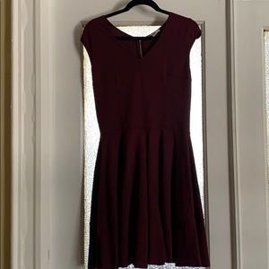 Maroon BAR III Dress
